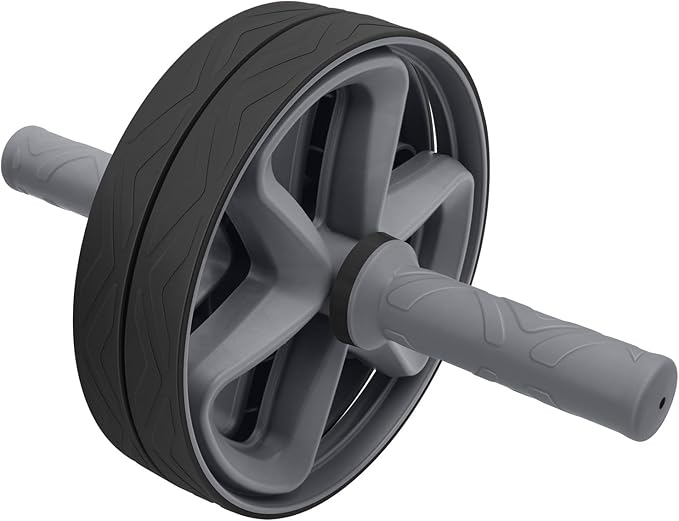 Ab roller wheel abdominal exercise core workout weight loss no noise easy to assembling light weight perfect home gym equipment for men & women