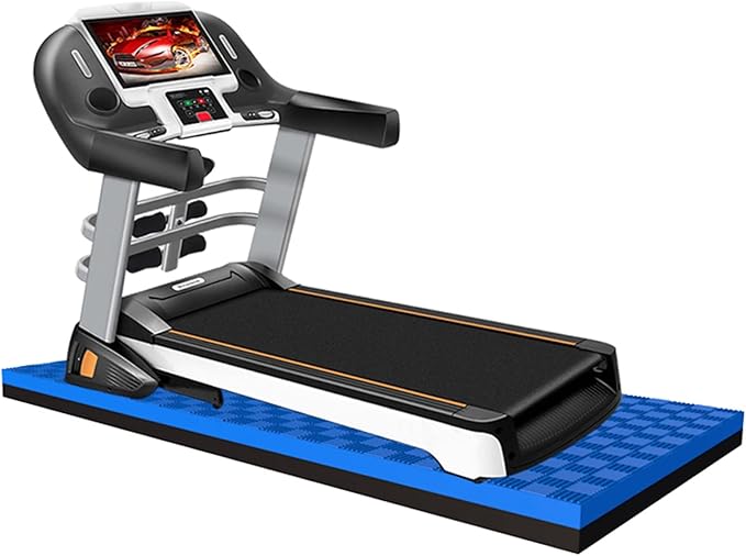 V3VOGUE High Density Non-Slip Sound Absorbing Mat for Treadmills, Non-Slip Exercise Equipment Mat Noise Reduction, for Exercise Equipment, Treadmill, Resistance Trainer, Gym Flooring