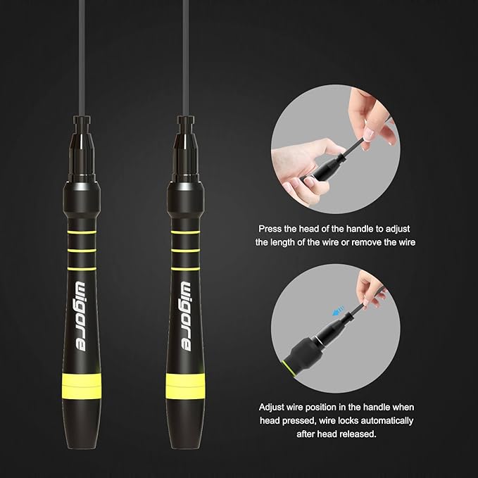 Jump Rope, Speed jump ropes for fitness for women,Skipping rope for fitness men, women's home exercise, workout, fitness gifts for adults