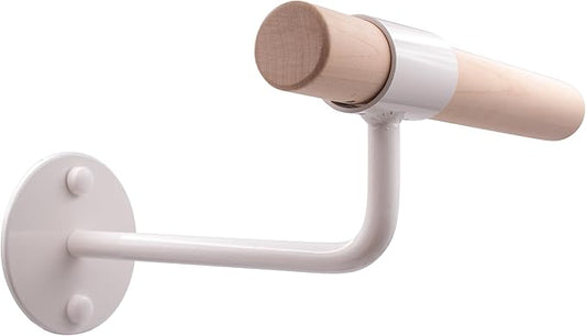 VITA Barre Wall-Mounted Single Ballet Barre, Cambre, Wood | Fixed Height, Made in USA, Home, Studio or Gym Exercise Equipment for Kids & Adults | Dance, Fitness, Pilates