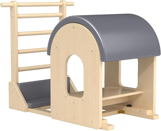 Pilates Barrel, Pilates Spine Corrector is Designed for People who Work in Offices, Pilates Arc Corrects Posture, Relaxes,Stretches to Make The Spine Soft and Supple- Sturdy Solid-91Z6bK