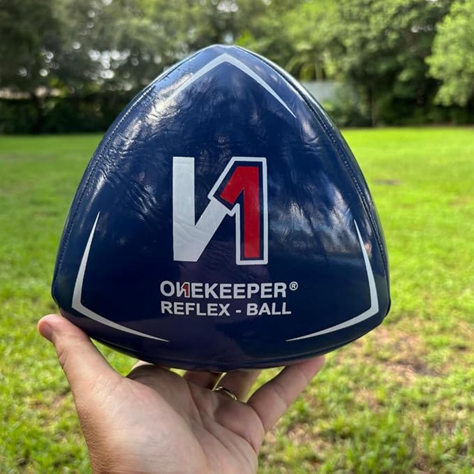 Soccer Reflex & Reaction Ball - White, Orange, Blue, Pink, and Fluo Yellow, Agility and Coordination Training for Kids and Juniors