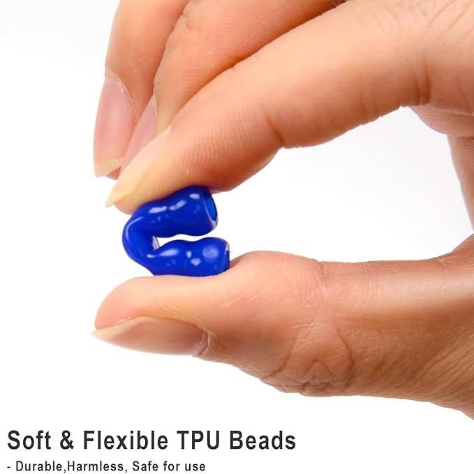 Coolrunner 16 FT Long Jump Rope(2 PACK), Double Dutch Jump Ropes, Soft Beaded Skipping for Kids Adults, Plastic Segmented Long Enough for 4-5 Jumpers