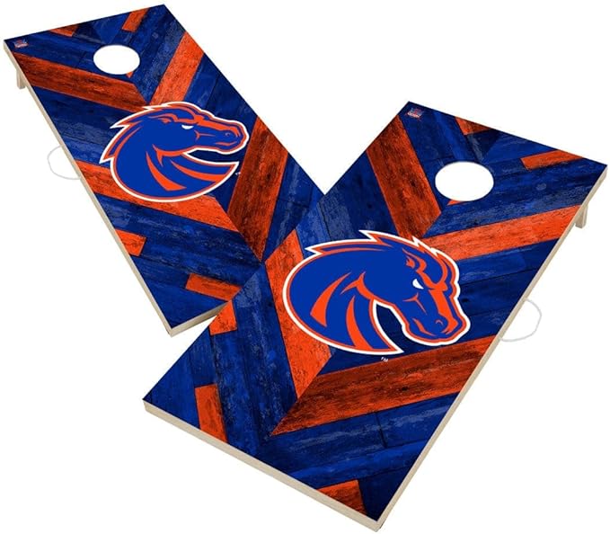 College Team Cornhole Boards, 2x4 Regulation Corn Hole Game Set, Officially Licensed Cornhole Game, Perfect for Tailgates