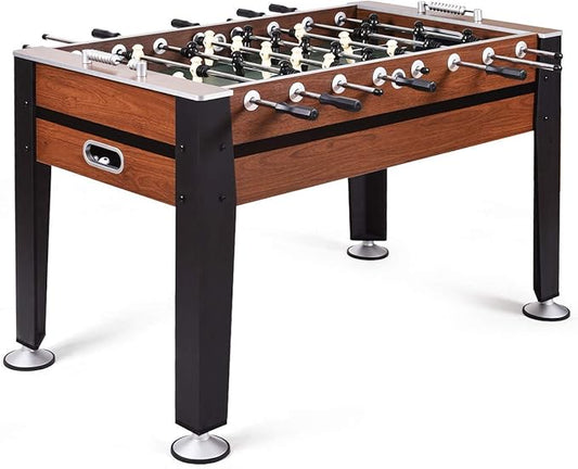 Goplus 54" Foosball Table, Soccer Game Table Competition Sized Football Arcade for Adults, Kids, Indoor Game Room Sport