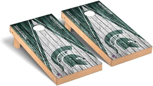 College Team Cornhole Boards, 2x4 Premium Corn Hole Game Set, Officially Licensed Cornhole Game, Perfect for Tailgates