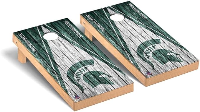 College Team Cornhole Boards, 2x4 Premium Corn Hole Game Set, Officially Licensed Cornhole Game, Perfect for Tailgates