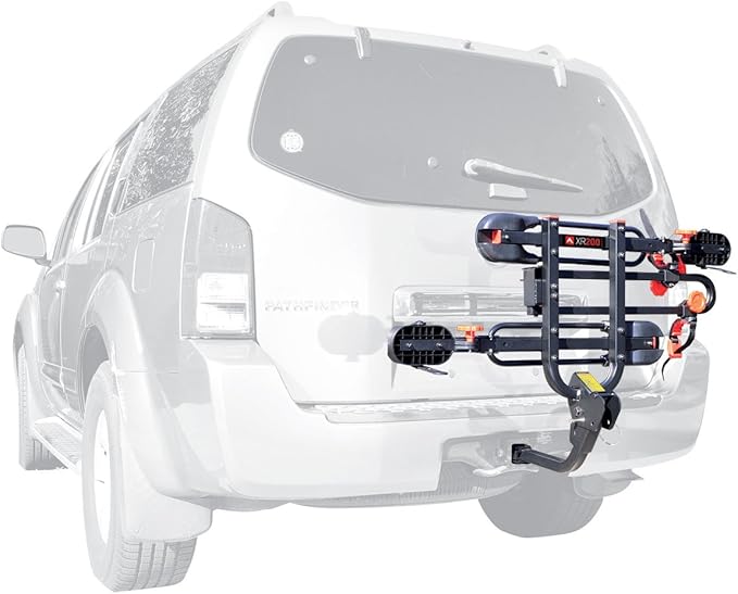 Allen Sports Easy Load Deluxe 2-Bike Hitch Rack, Model XR200, Black