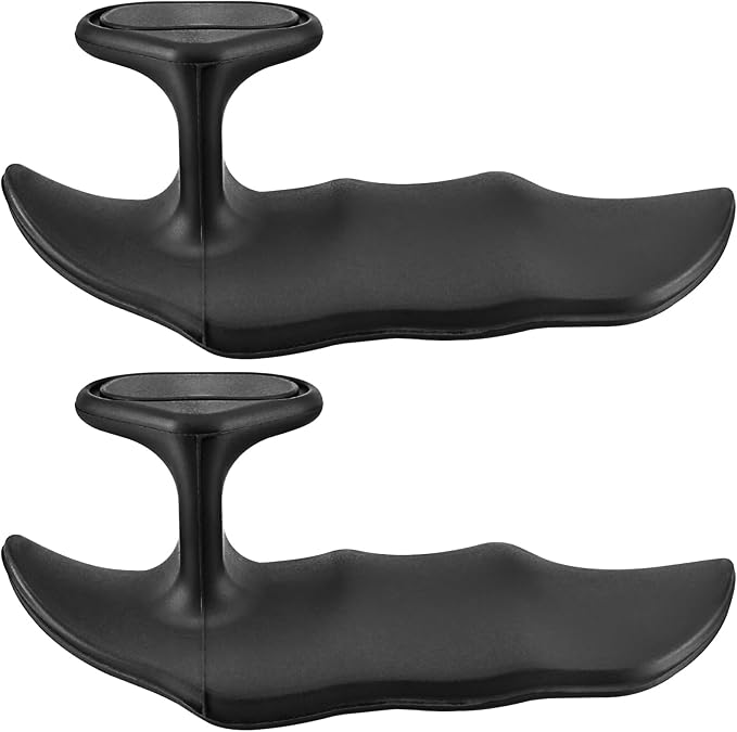 Yeebline 2 Pack Gym Grips Weight Lifting Grips, Ergonomics Workout Rubber Fingerless Anti-Slip Rypt Grip Hand Protector Gloves for Exercise, Weight Lifting, Dumbbell