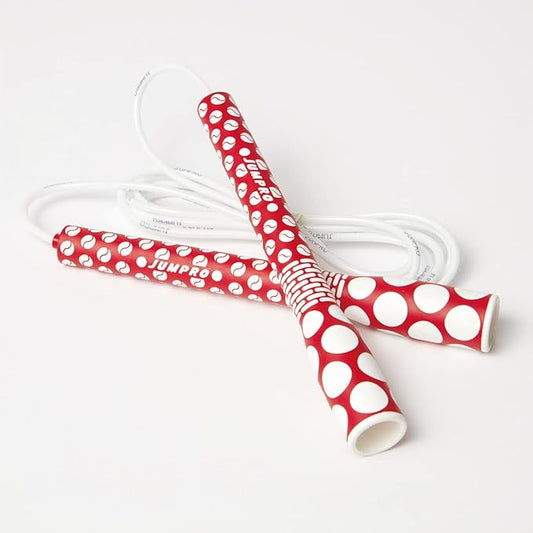 Skipping Jump Rope for Fitness Workout - Light Weight, Adjustable, Tangle Free, Excellent line control for Cardio Boxing, CrossFit, Training Exercise All Ages and Gender ( Special Luxury, KA-220, Made in Korea)