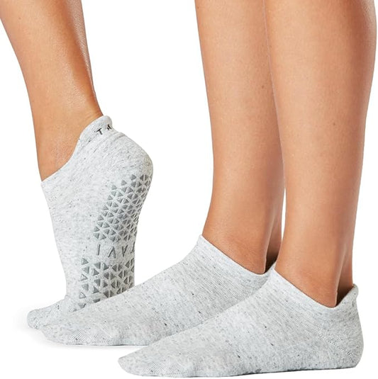 TAVI Women’s Savvy Grip Socks, Multi-Pack - Pilates Socks with Grips for Women, Slipper Socks for Pilates, Yoga, and Ballet