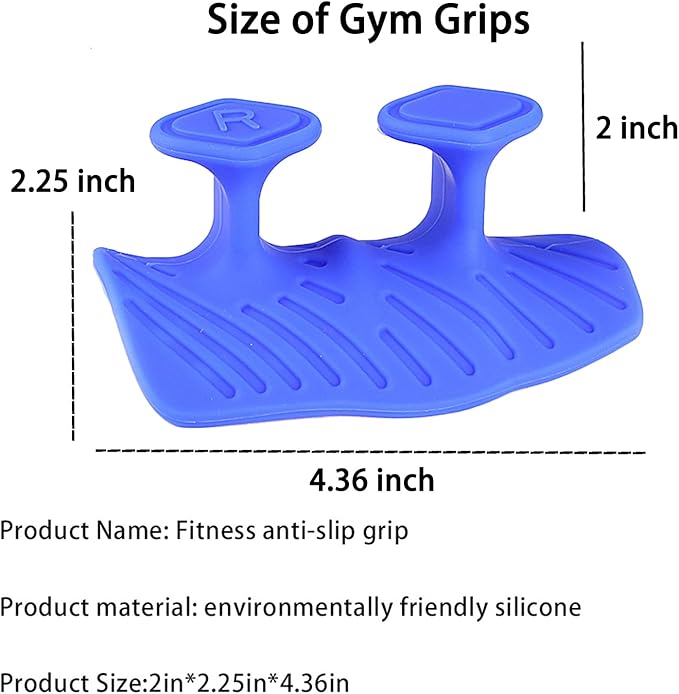 Upgraded Weight Lifting Grips for Women & Men - Extra Large & Thick Non-Slip Gym Grips with Cooling Towel, Ergonomic Workout Gloves for Pull-Ups, Dumbbell Exercises