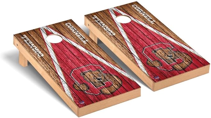 College Team Cornhole Boards, 2x4 Premium Corn Hole Game Set, Officially Licensed Cornhole Game, Perfect for Tailgates