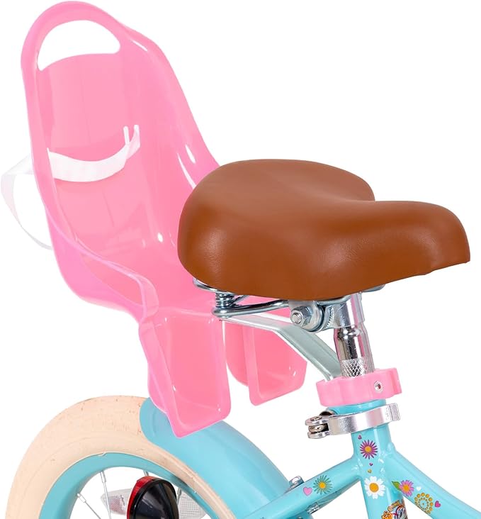 JOYSTAR Little Daisy Kids Bike for Girls Boys Ages 2-7 Years, 12 14 16 Inch Girls Bikes with Doll Bike Seat & Streamers, Boys Bike with Flag & Number Plate, Multiple Colors