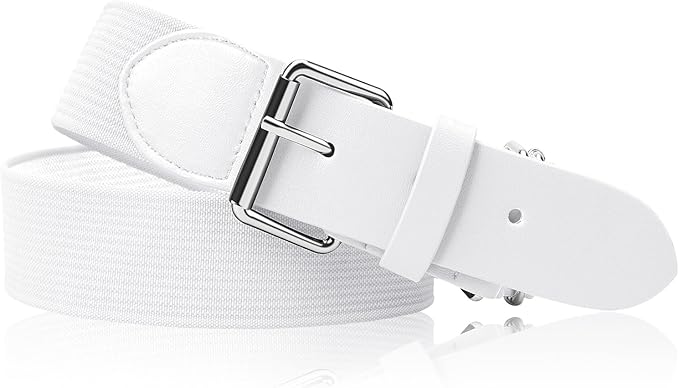 Stelle Baseball/Softball/Fastpitch Belt Girls Sports Elastic Adjustable Boys Uniform Belts Youth and Adult Sizes