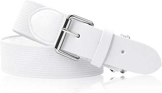Stelle Baseball/Softball/Fastpitch Belt Girls Sports Elastic Adjustable Boys Uniform Belts Youth and Adult Sizes