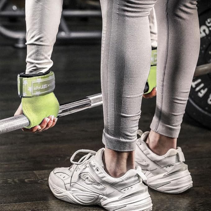 LARA STAR Weight Lifting Wrist Straps for Maximum Grip Support,Lifting Strap for Weightlifting, Gym Grips Hook for Deadlifts, Powerlifting, Heavy Shrug Women/Men