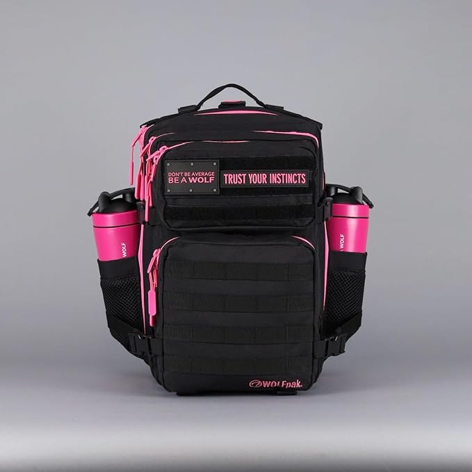 WOLFpak 35L Backpack (Black Neon Pink)