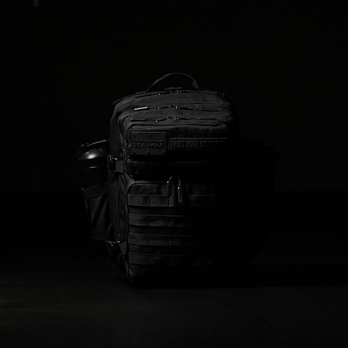WOLFpak 35L Backpack (NightShade Edition) The Original Backpack. Tactical Bags For The Gym and Travel Bag.