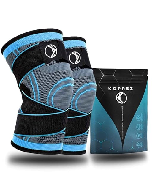 Knee Compression Sleeve - Knee Braces for Knee Pain Women, Knee Sleeve, Knee Compression Sleeve Women, Knee Support Men, Rodilleras, Compression Knee Sleeves Men