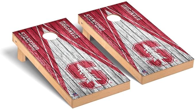 College Team Cornhole Boards, 2x4 Premium Corn Hole Game Set, Officially Licensed Cornhole Game, Perfect for Tailgates