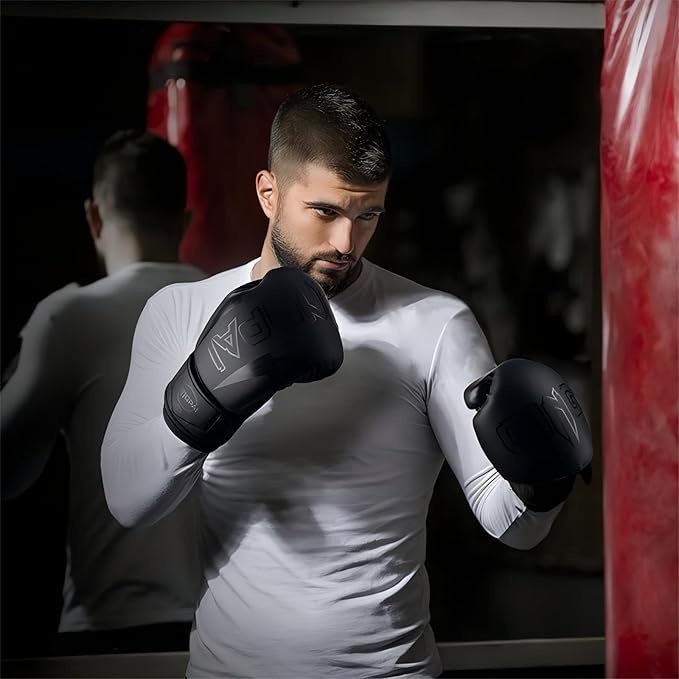 Boxing Gloves for Men,Women,Child, Heavy Bag Workout Boxing Gloves,Durable Leather and Thickened Fist Peak Professional Sparring Training Fighting Gloves for Kickboxing,Muay Thai,MMA
