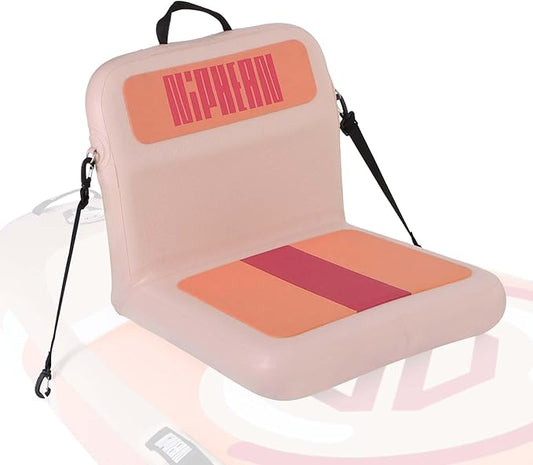 Niphean Inflatable Kayak Seat with Back Support, Sturdy Paddle Board Seat for Inflatable Boards, Canoe Seat, Boat Seat, SUP Seat, Supportive Kayak Seats with Back Support for Versatile Use