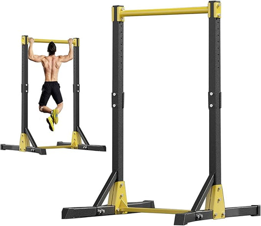 Free Standing Pull Up Station - Power Tower Adjustable Height Pullup Dip Station, Multi-Function Chin Up Bar Home Gym Equipment, 400LBS Weight Capacity