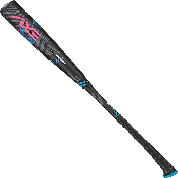 Axe | Avenge Pro 3 Hybrid | USA Baseball Bat | Drop -10/-8/-5 | 3-Piece Hybrid | 2 5/8" Barrel | Black/Blue/Pink