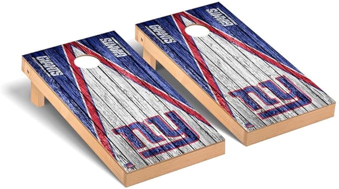 Football Team Cornhole Boards, 2x4 Premium Corn Hole Game Set, Officially Licensed Cornhole Game, Perfect for Tailgates