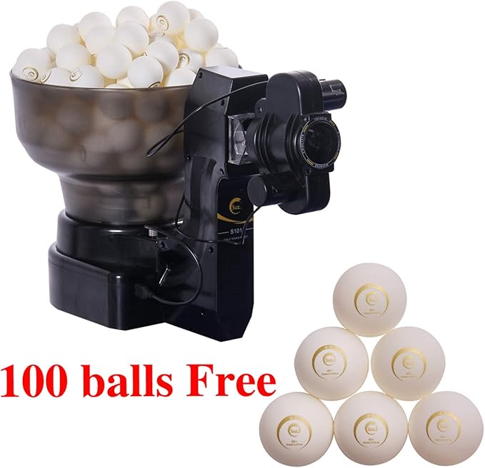 Suz Automatic Table Tennis Robot Machine S101 with 40mm+ Balls