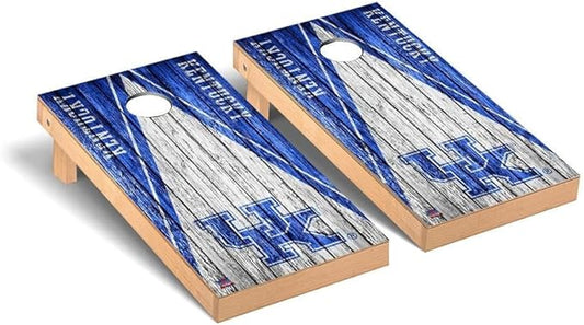 College Team Cornhole Boards, 2x4 Premium Corn Hole Game Set, Officially Licensed Cornhole Game, Perfect for Tailgates