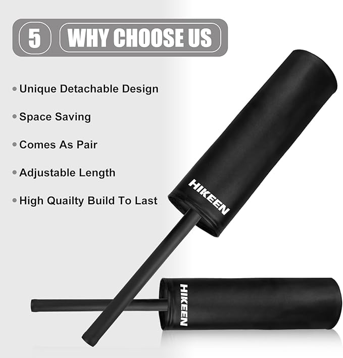 Hikeen Padded Blocking Guards, Basketball Blocking Pads,2 Pack Padded Contact Sticks,Defense Sticks,Pop Up Defender for Basketball,Football,Lacrosse,Boxing Training