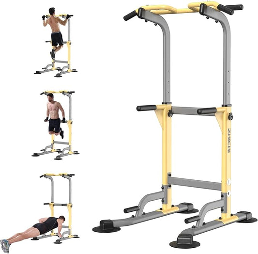 Dip Station - Home Gym Strength Training Pull-Ups Dip-Ups 330Lbs