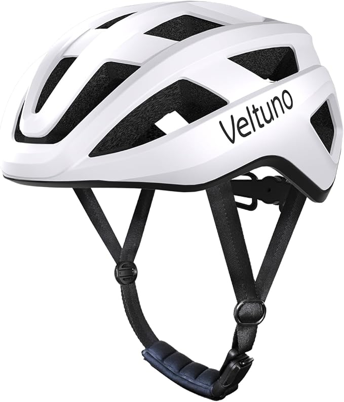 Bike Helmet for Adult Men & Women, Lightweight Bicycle Helmet, Adjustable Strap with Magnetic Buckle, Cycling Helmet for Mountain & Road Bike