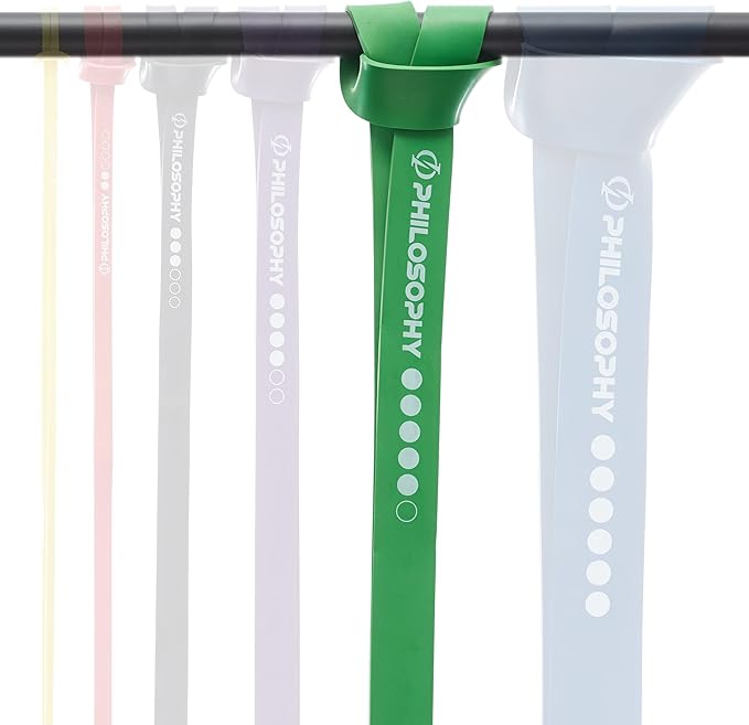 Philosophy Gym Pull Up Assist Band - Resistance Power Loop Exercise Band