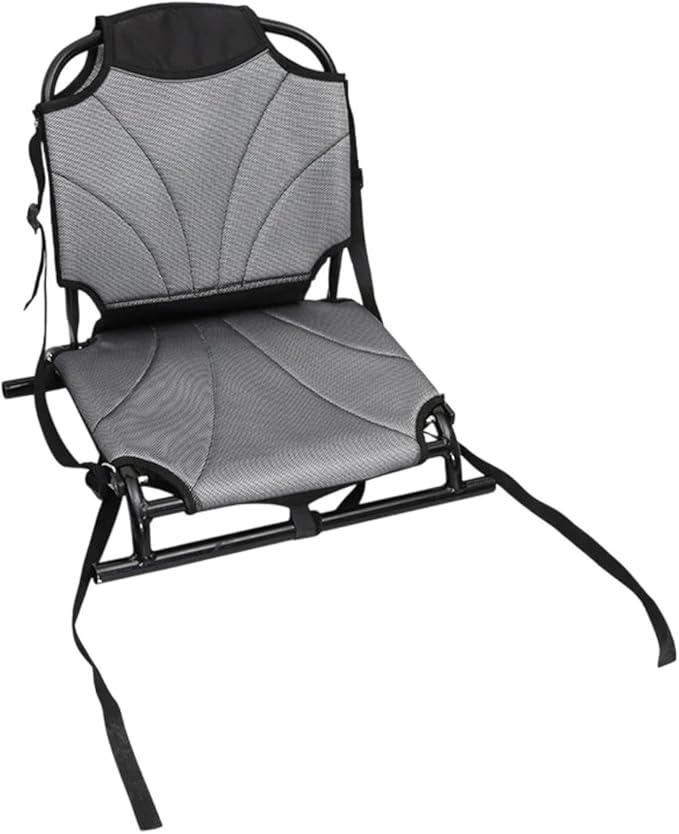 Folding Kayak Seat Sitting Pad with Back Support Premium Fishing Seat Outdoor Chair for Travel Inflatable Paddle Board