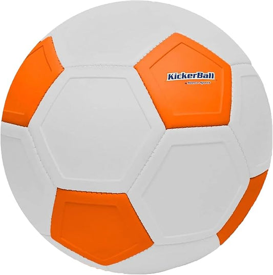 Kickerball - Curve and Swerve Soccer Ball/Football Toy - Kick Like The Pros, Great Gift for Boys and Girls - Perfect for Outdoor & Indoor Match or Game
