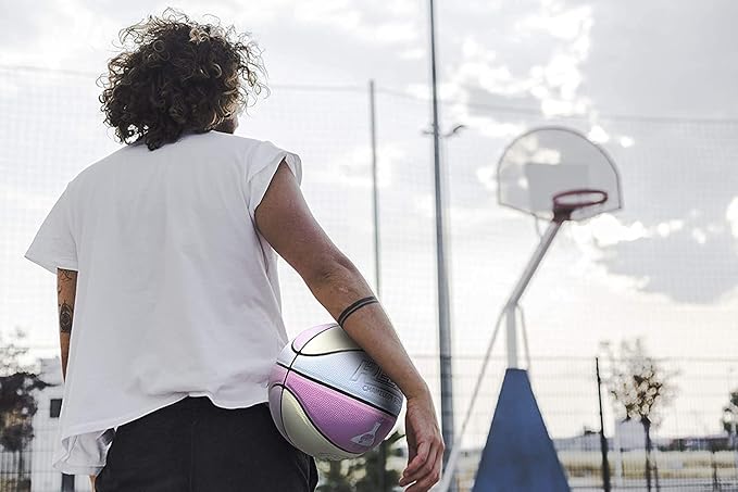 Premium Rubber/Leather Basketball - Kids & Youth, Size 3/4/5/6/7