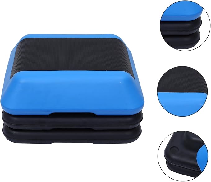 Sosoport Fitness Aerobic Pedal Anti-slip Stepping Platform Wide Step for Home Gym Workout