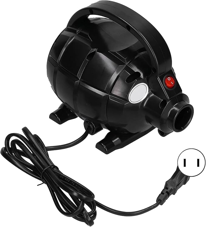 Walfront Air Pump JZ-505, 17000pa 600W High Pressure HighCapacity Multifunction Electric Pump for Inflatables Air Mattress Used for Large Inflatable Equipment (American Standard (AC110-120V))