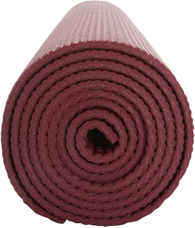 Everyday Yoga Deluxe Mat - 72"L x 24"W Non Slip Exercise Mat, Anti-Tear, 3-5mm Thickness for Yoga, Pilates & Floor Workouts