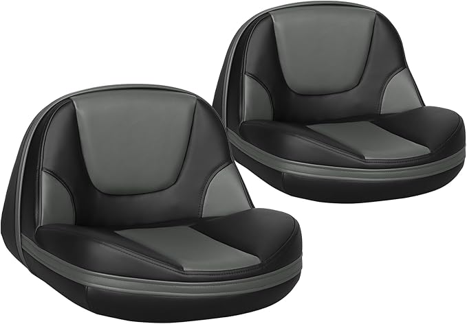 Leader Accessories Pro Casting Boat Seat Lean Pro Fishing High Back Bass Boat Seat