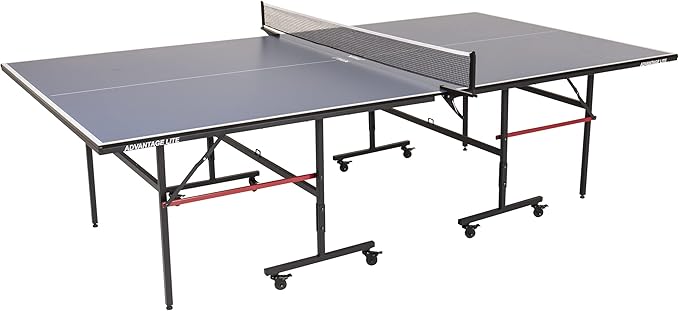 STIGA Advantage Series Ping Pong Tables - 13, 15, 19, and 25mm Tabletops - Quickplay 10 Minute Assembly - Playback Mode - Recreational to Tournament Level