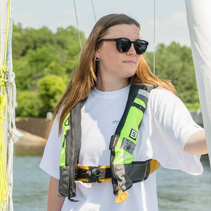 BLUESTORM Arcus 40 Automatic Inflatable PFD Life Jacket for Adults | US Coast Guard (USCG) Approved Life Vest