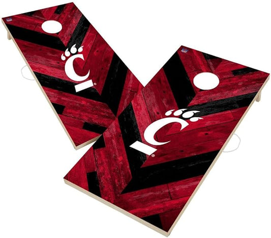 College Team Cornhole Boards, 2x4 Regulation Corn Hole Game Set, Officially Licensed Cornhole Game, Perfect for Tailgates