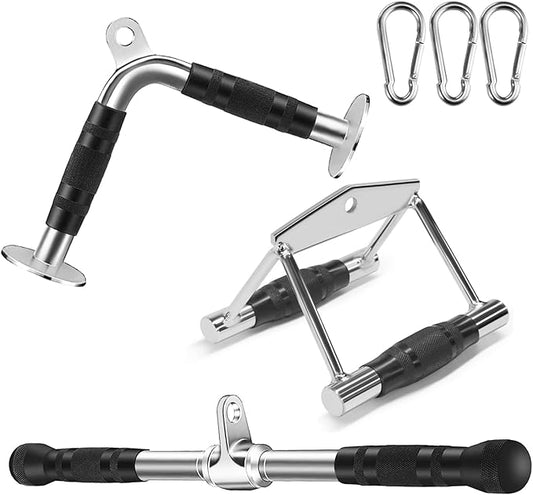 Cable Machine Attachment, LAT Pulldown Attachments, Home Gym Accessories, Triceps Pull Down Attachment