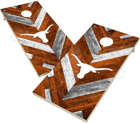 College Team Cornhole Boards, 2x4 Regulation Corn Hole Game Set, Officially Licensed Cornhole Game, Perfect for Tailgates