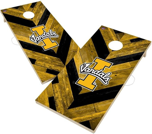 College Team Cornhole Boards, 2x4 Regulation Corn Hole Game Set, Officially Licensed Cornhole Game, Perfect for Tailgates