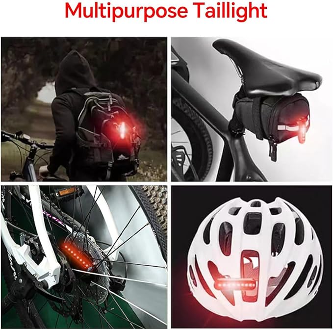 High Lumen Super Bright Bike Lights,5200mAh Runtime 10+ Hours,Rechargeable Bicycle Lights Front and Back for Night Riding,5 Light Modes,Easy to Install Without Tools